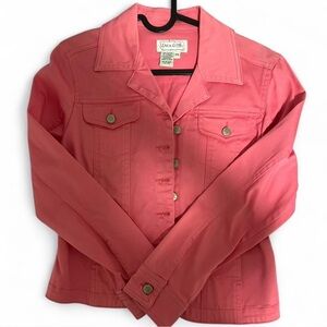 Live a Little Vibrant Pink Jacket